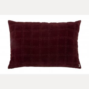 Bors Cotton Bordeaux putetrekk 70x100