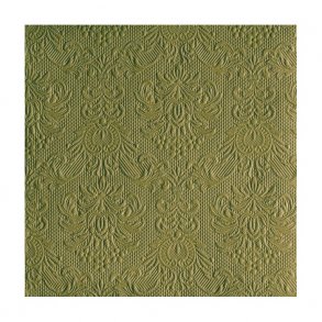 Serviett middag Elegance olive green