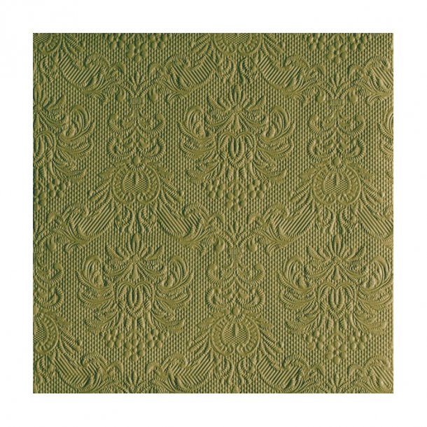 Serviett middag Elegance olive green