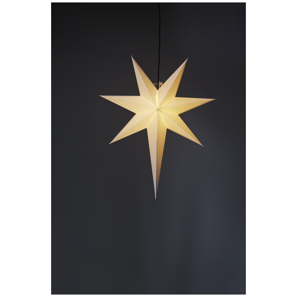 Julestjerne Frozen med svart ledning