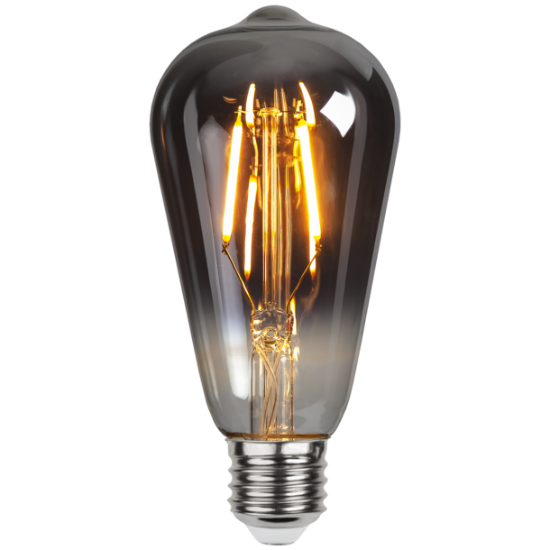LED-pre E27 ST64Smoke