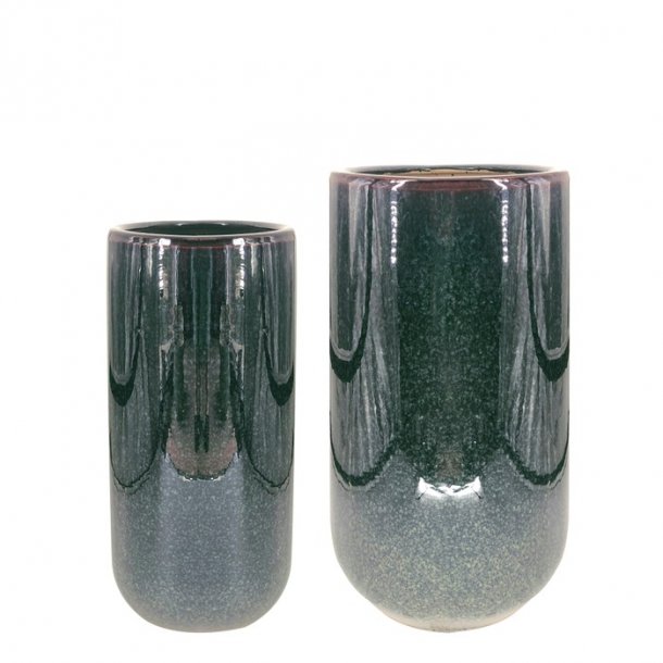 Anna Urner Sett/2 vintage green