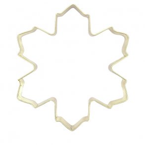 Gull pepperkakeform Snflak