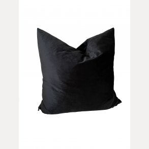 Putetrekk Black - Shiny Velvet 60x60