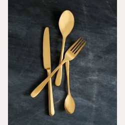 Erik bagger Encore bestikk gull 16 deler