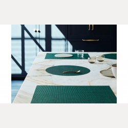 Chilewich Basketweave Spisebrikke Pine