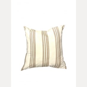 Putetrekk Taupe Stripe 60x60