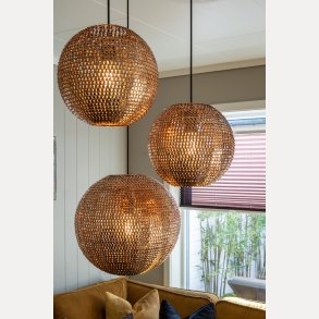 Dorris Round Rose Gold 30