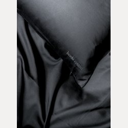 Bors cotton cloud sengesett 140x220/50x70 sort