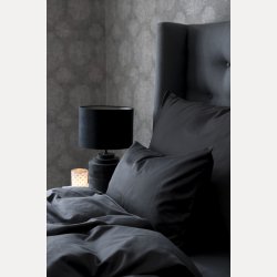 Bors cotton cloud sengesett 140x220/50x70 sort