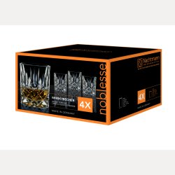 Nachtmann Noblesse Whisky sett 4 pk