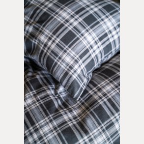 Bors Cotton Nero sengesett 140x200/50x70 Black