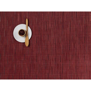 Chilewich Bamboo Spisebrikke Cranberry