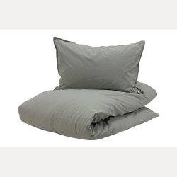 Bors sengesett 140x220/50x70 Dusty green