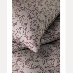 Bors cotton sakura sengesett 140x220/50x70 Burgundy