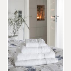 Bors Cotton Zen hndkle hvit 50x100