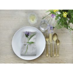 Erik bagger Encore bestikk matt gull 16 deler