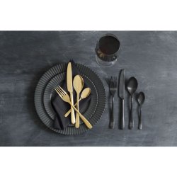 Erik bagger Encore bestikk sort 16 deler