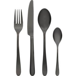 Erik bagger Encore bestikk sort 16 deler