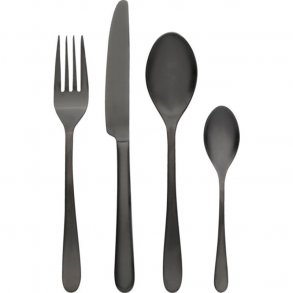 Erik bagger Encore bestikk sort 16 deler