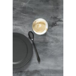 Erik Bagger Encore kaffe latte skjeer sort 4pk