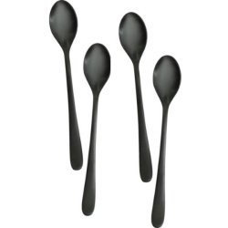 Erik Bagger Encore kaffe latte skjeer sort 4pk