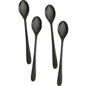 Erik Bagger Encore kaffe latte skjeer sort 4pk