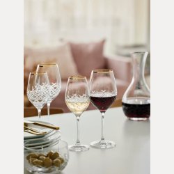 Erik Bagger XO rdvin 2pk med gullkant