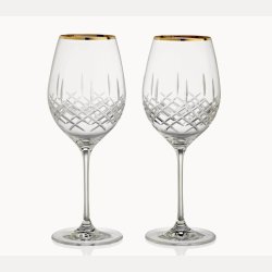 Erik Bagger XO rdvin 2pk med gullkant