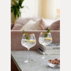 Erik Bagger XO ginglass 2pk med gullkant