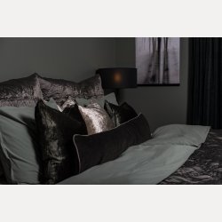 Cindy putetrekk 50x50 Mrk grnn