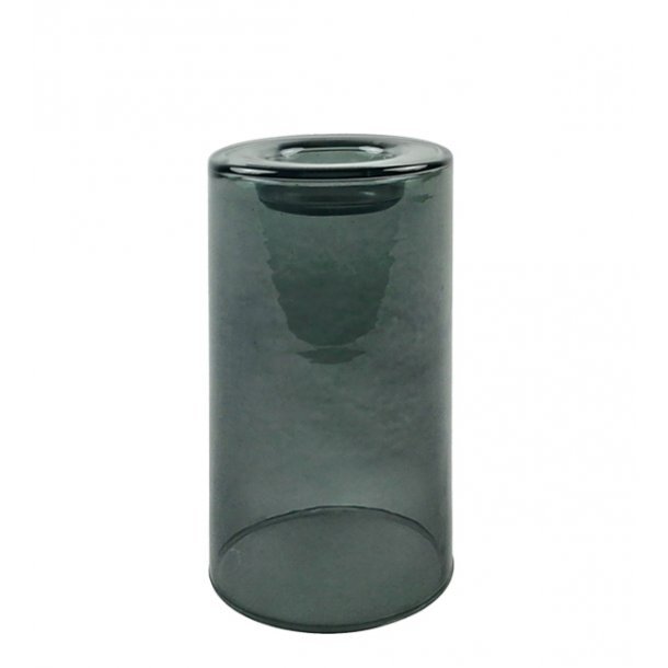 Valencia telysholder stor petrol