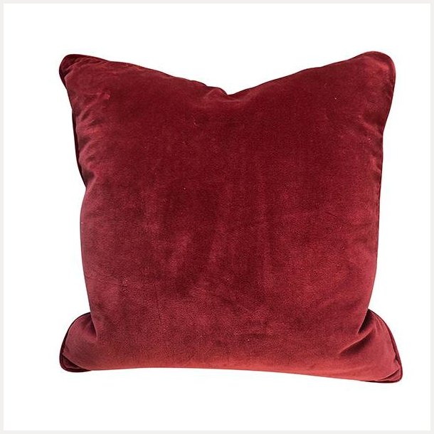 Putetrekk Matt Velvet - Rasberry 50x50