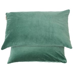 Putetrekk Matt Velvet Modern Green 40x60