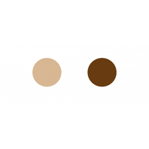 Beige & brun